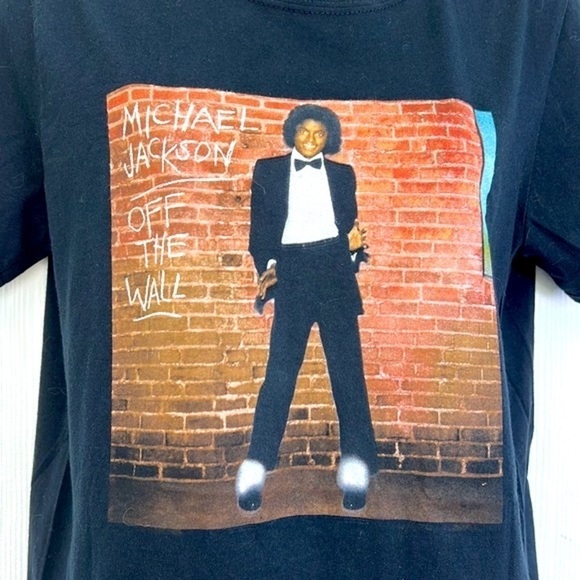 Michael Jackson - Off The Wall Michael Jackson Graphic Short Sleeve T Shirt SM - Picture 6 of 10